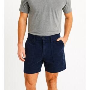 Taylor Stitch Corduroy Shorts Old Money Preppy Mens 29 Navy